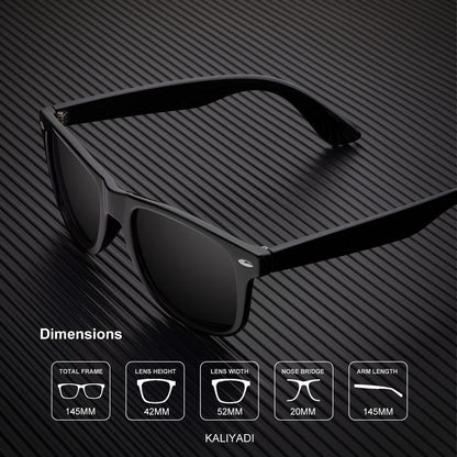 Sunglasses Men Polarized for Mens and Womens Unisex Sun Glasses for Driving UV Protection - WORLD TIME VISITS