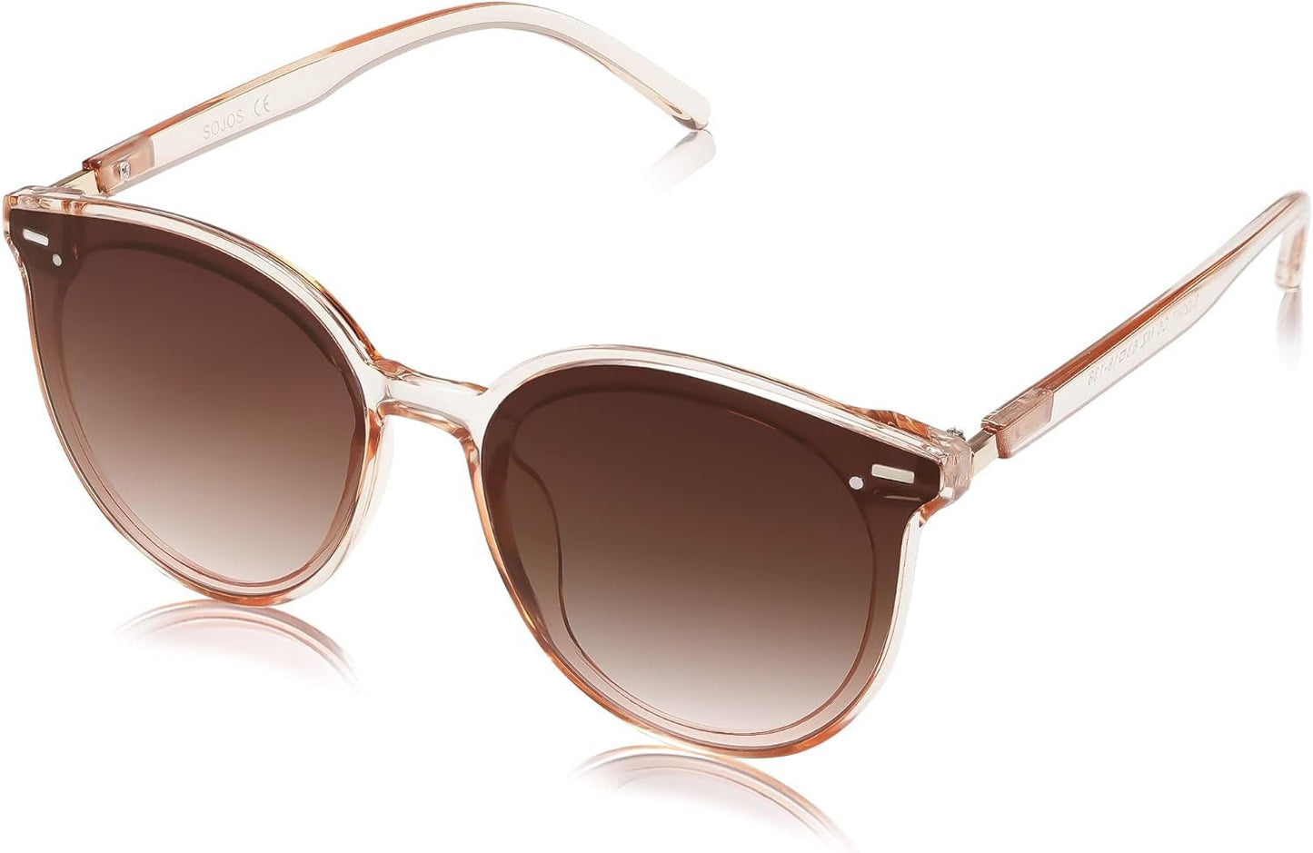 Sunglasses Womens Trendy 2025 Classic round Retro Vintage Shades Large Frame Sunnies SJ2067 - WORLD TIME VISITS