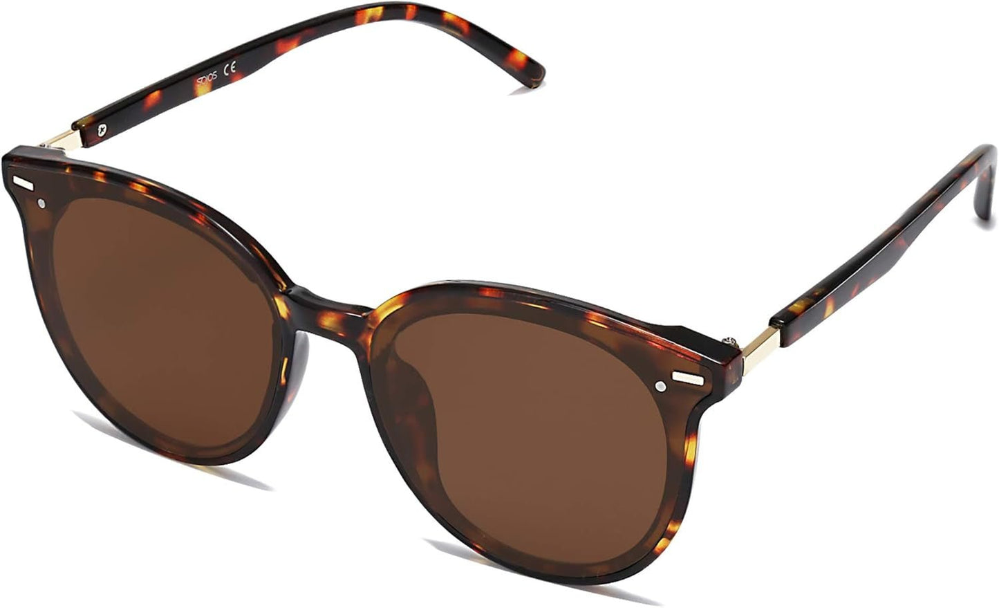 Sunglasses Womens Trendy 2025 Classic round Retro Vintage Shades Large Frame Sunnies SJ2067 - WORLD TIME VISITS