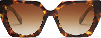 Trendy Oversized Polarized Sunglasses Womens Big Square Cateye Sunnies, Lentes De Sol Para Mujer SJ2205 - WORLD TIME VISITS