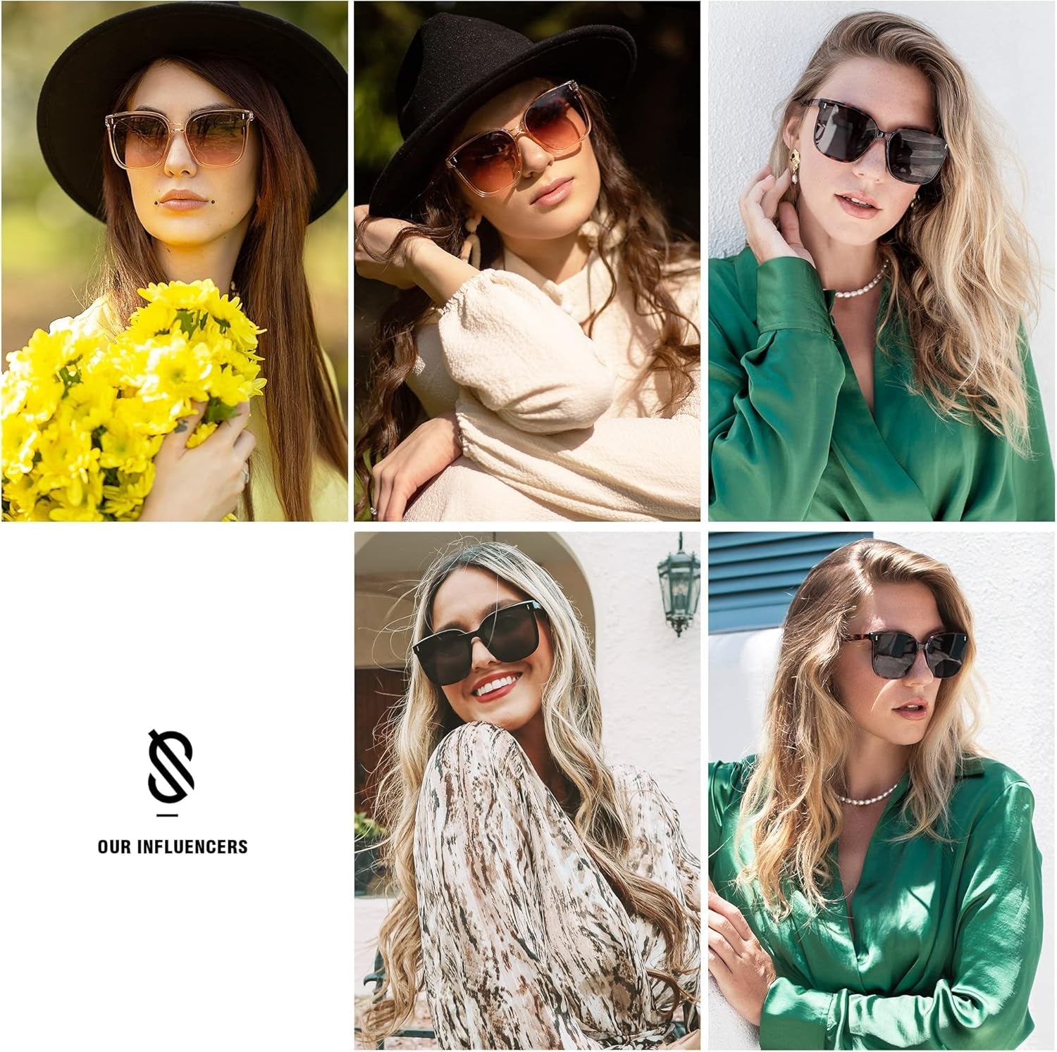 Trendy Oversized Sunglasses for Women and Men - WORLD TIME VISITS