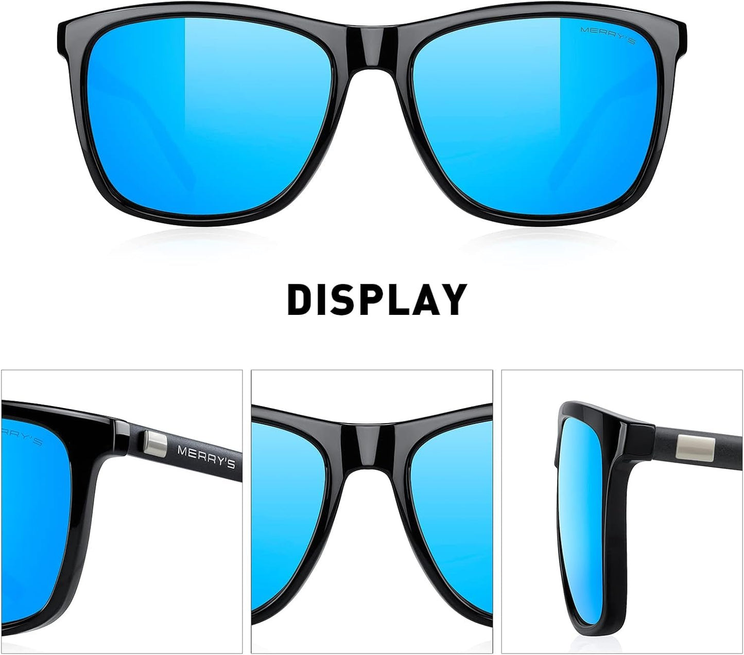 Unisex Polarized Aluminum Sunglasses Vintage Sun Glasses for Men/Women S8286 - WORLD TIME VISITS