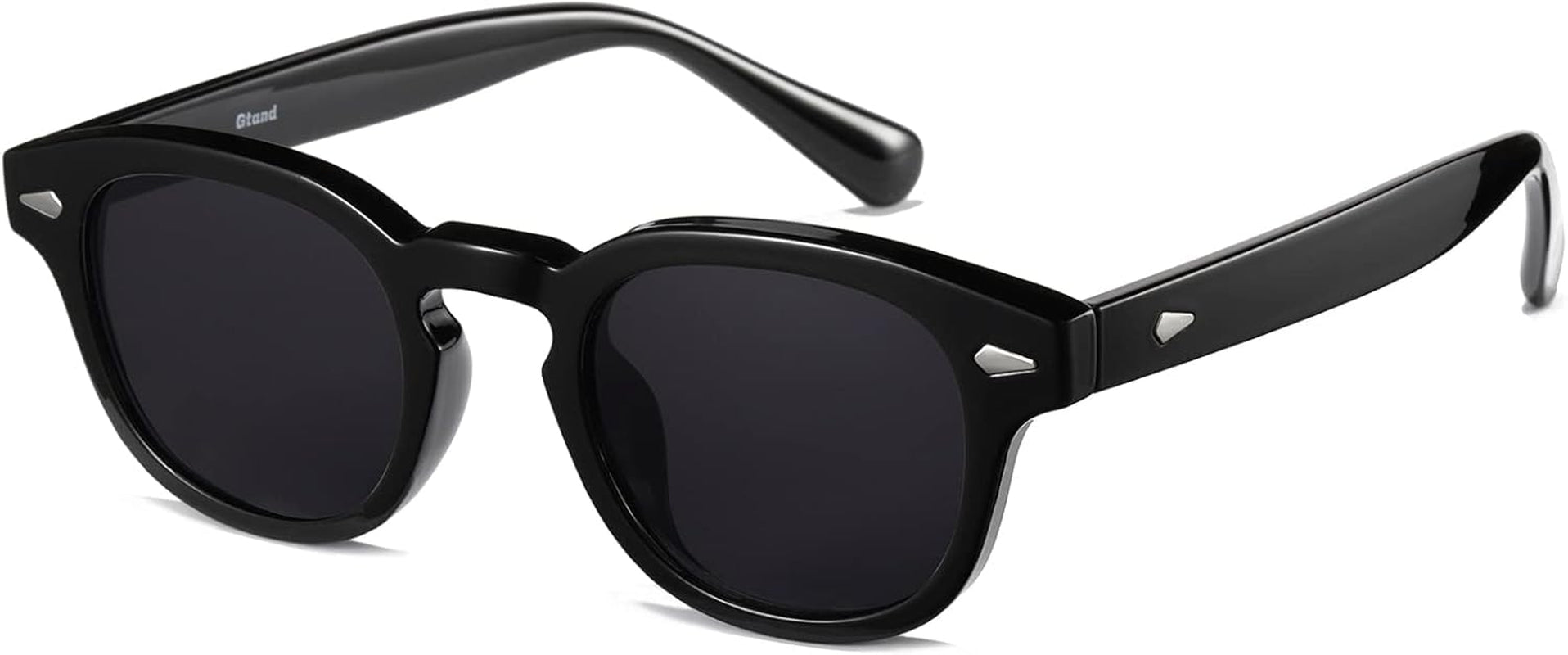 Unisex Vintage Retro round Style Tinted Sunglasses for Men Women Fashion Circle Sun Glasses 46Mm - WORLD TIME VISITS